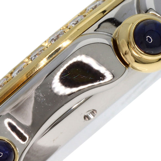 Chopard Watches Quartz 27/8237-23/11 Stainless Steel gold Happy Sports 7P Bezel Diamond Ivory dial