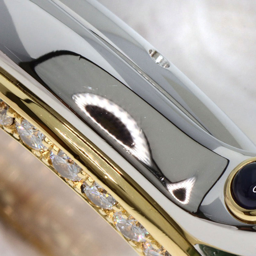 Chopard Watches Quartz 27/8237-23/11 Stainless Steel gold Happy Sports 7P Bezel Diamond Ivory dial