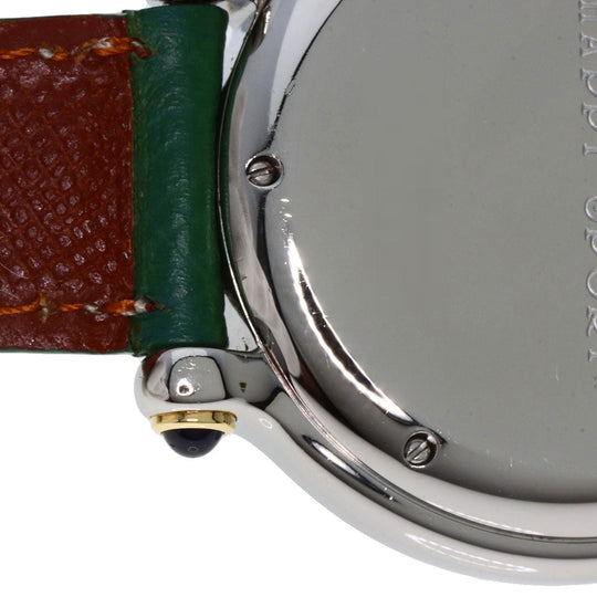 Chopard Watches Quartz 27/8237-23/11 Stainless Steel gold Happy Sports 7P Bezel Diamond Ivory dial