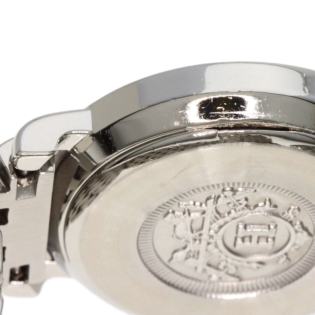 HERMES Watches Quartz SE4.220 Stainless Steel , SSxGP gold Serie Ivory dial Women Used Authentic