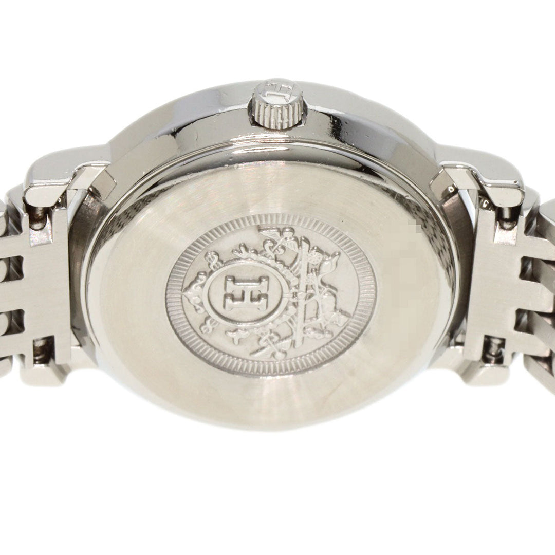 HERMES Watches Quartz SE4.220 Stainless Steel , SSxGP gold Serie Ivory dial Women Used Authentic