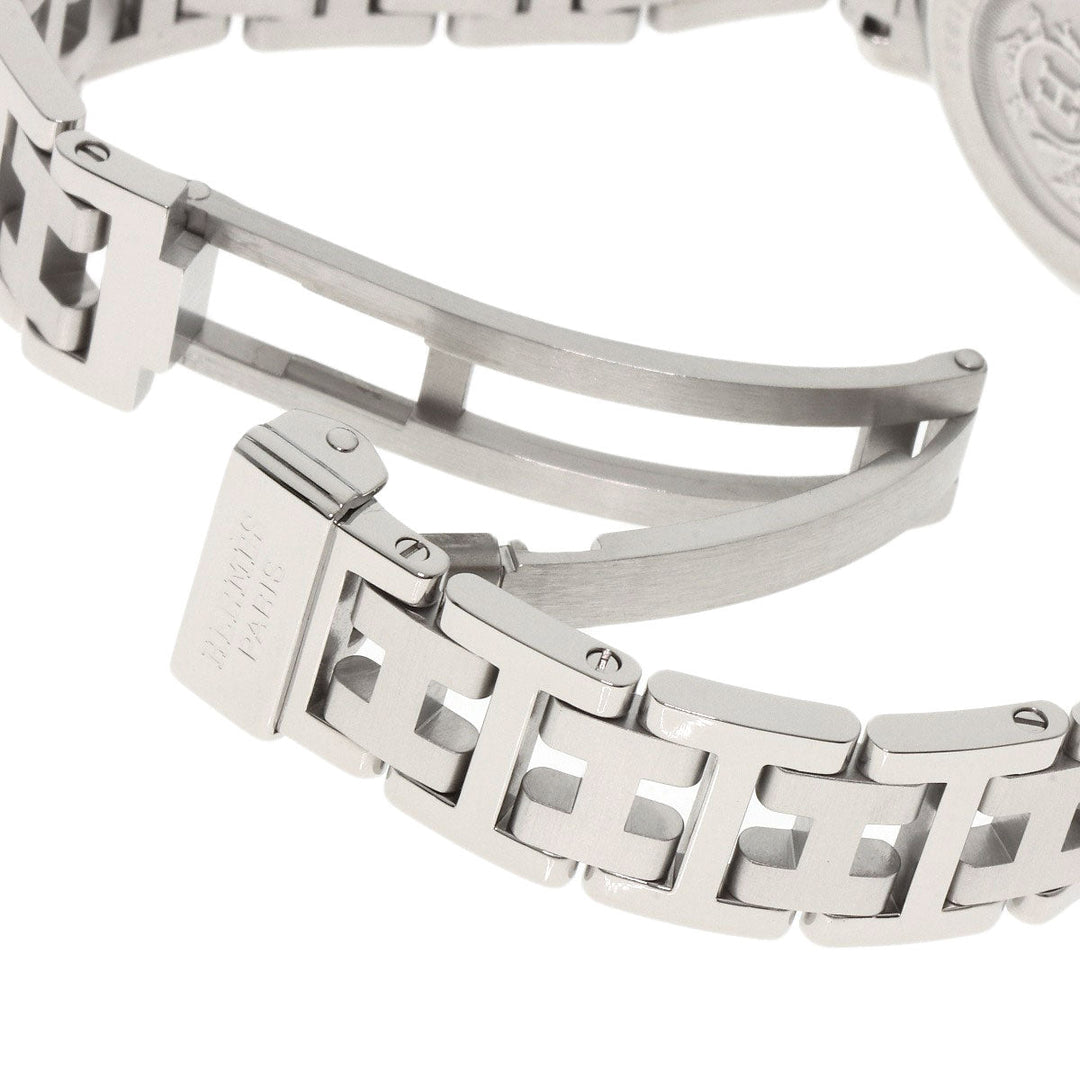 HERMES Watches Quartz CL4.210 Stainless Steel Silver Clipper black dial