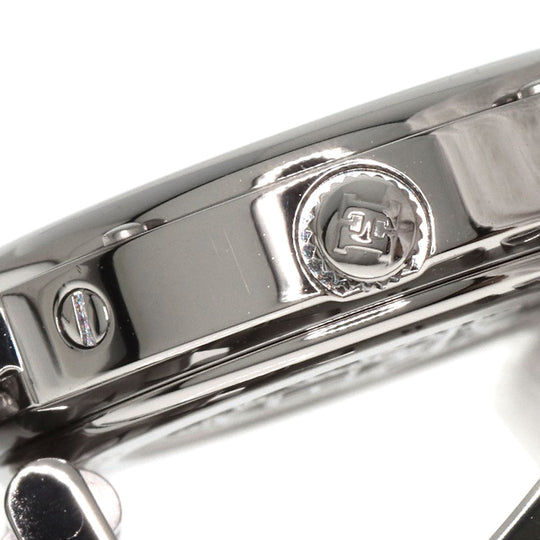 HERMES Watches Quartz CL4.210 Stainless Steel Silver Clipper black dial