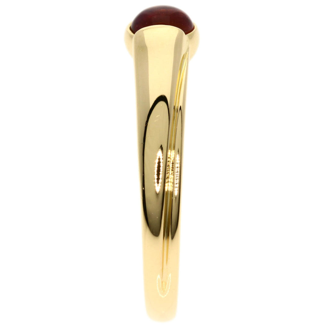 4�Ž Ring 18K Yellow Gold gold Tourmaline Women Used Authentic