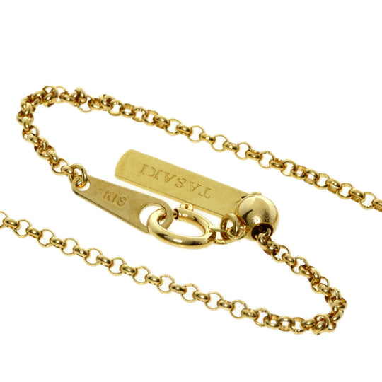 TASAKI Necklace 18K Yellow Gold gold Pearl Quartz