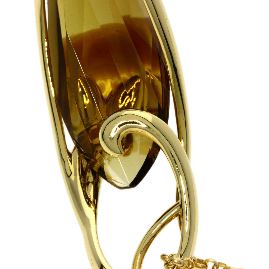 TASAKI Necklace 18K Yellow Gold gold Pearl Quartz