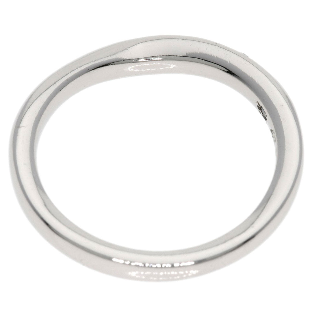 4℃ Ring PT950 Silver diamond Women Used Authentic