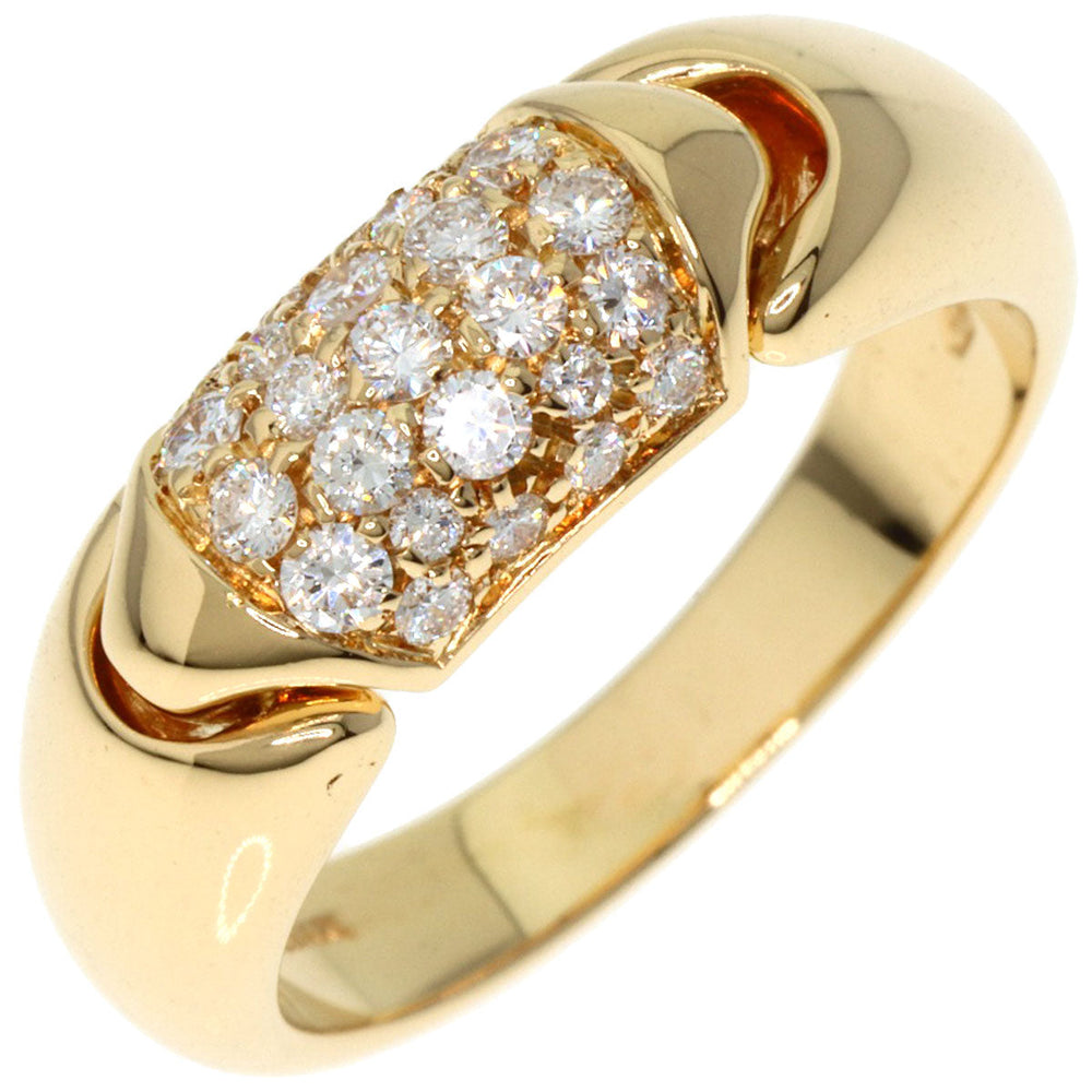 BVLGARI Ring 18K Yellow Gold gold Chertaura Diamond