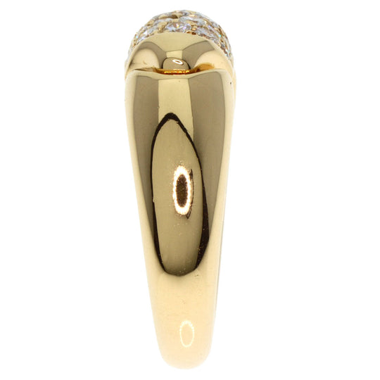 BVLGARI Ring 18K Yellow Gold gold Chertaura Diamond
