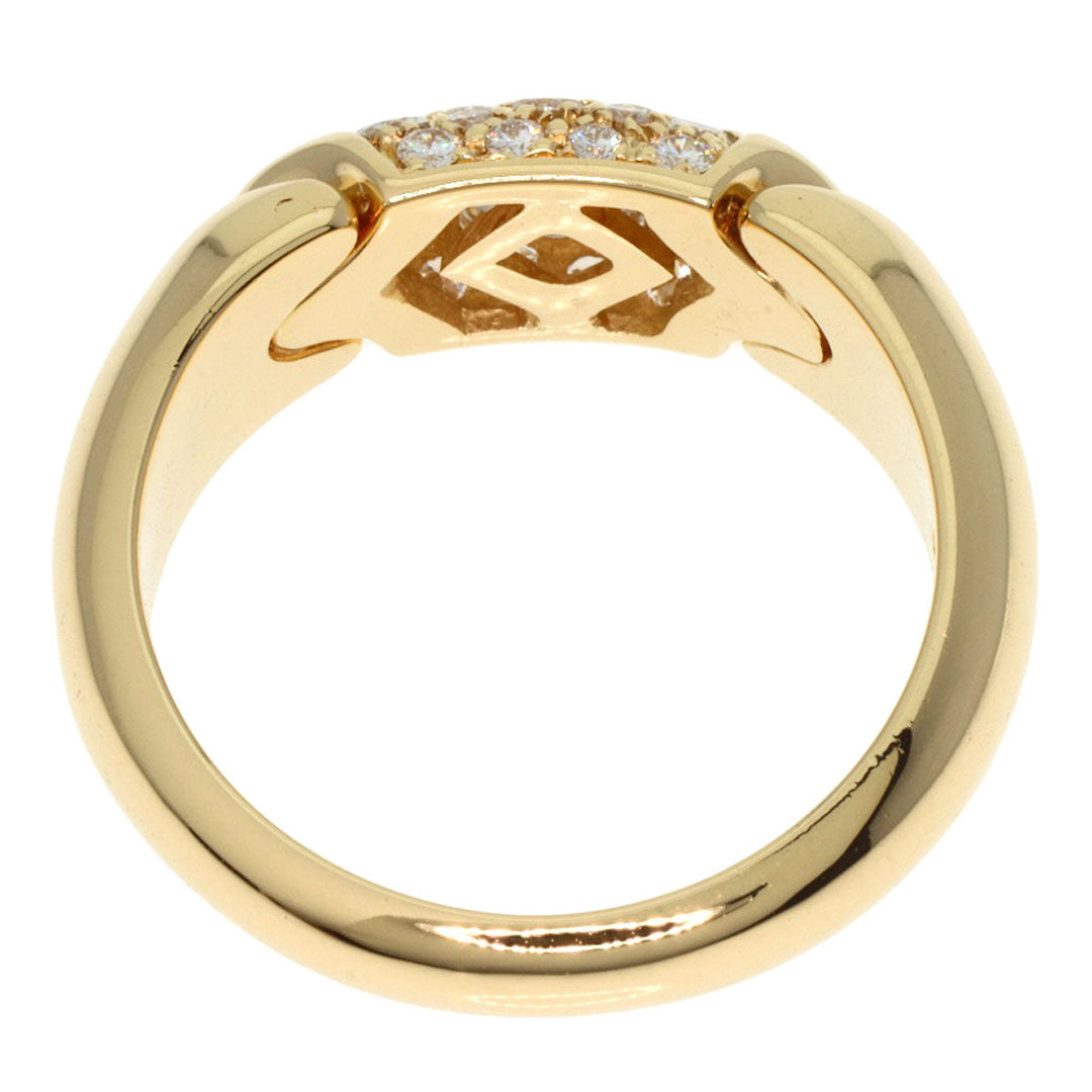 BVLGARI Ring 18K Yellow Gold gold Chertaura Diamond