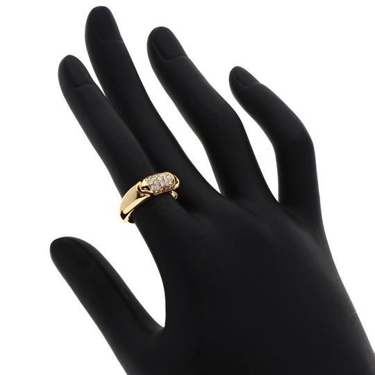 BVLGARI Ring 18K Yellow Gold gold Chertaura Diamond