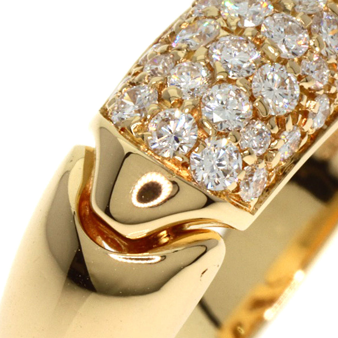 BVLGARI Ring 18K Yellow Gold gold Chertaura Diamond