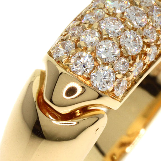 BVLGARI Ring 18K Yellow Gold gold Chertaura Diamond
