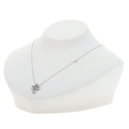 Damiani Necklace K18WG Silver Belle Epoque Ruby Diamond