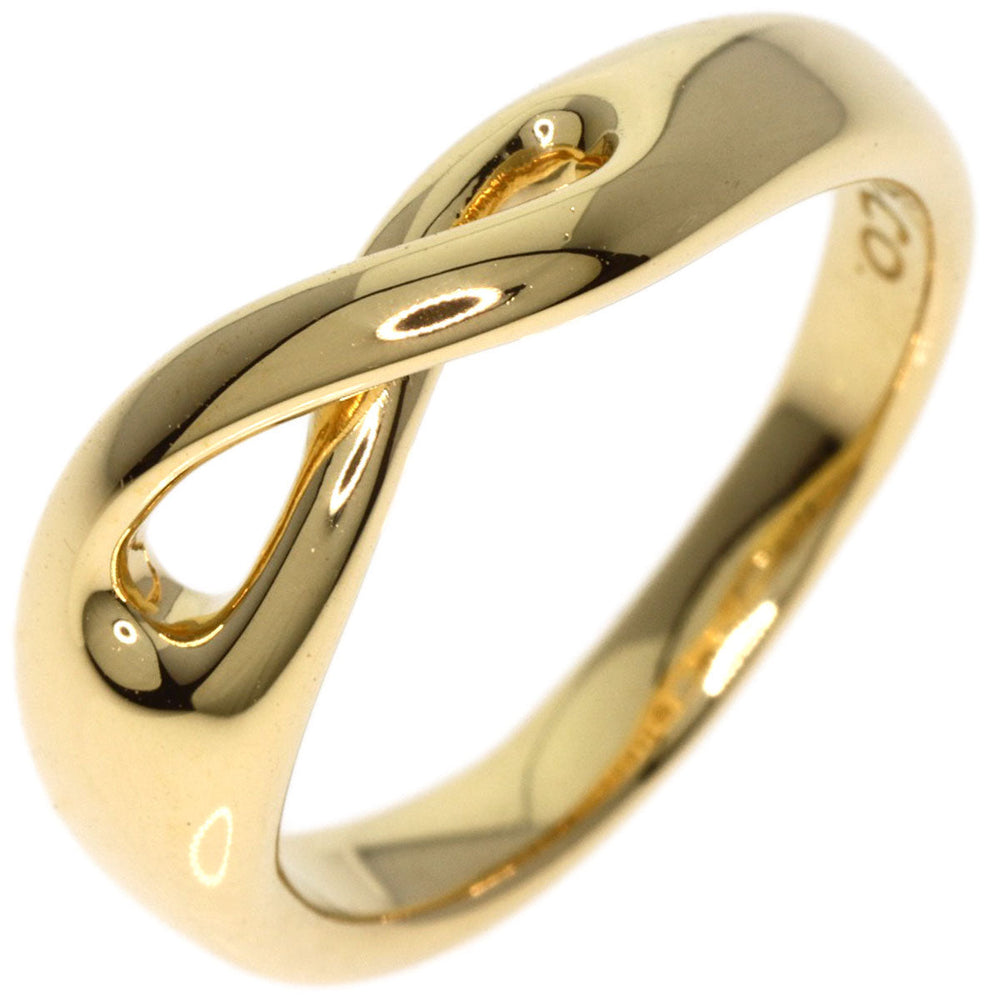 TIFFANY&Co. Ring 18K Yellow Gold gold Infinity Women Used Authentic