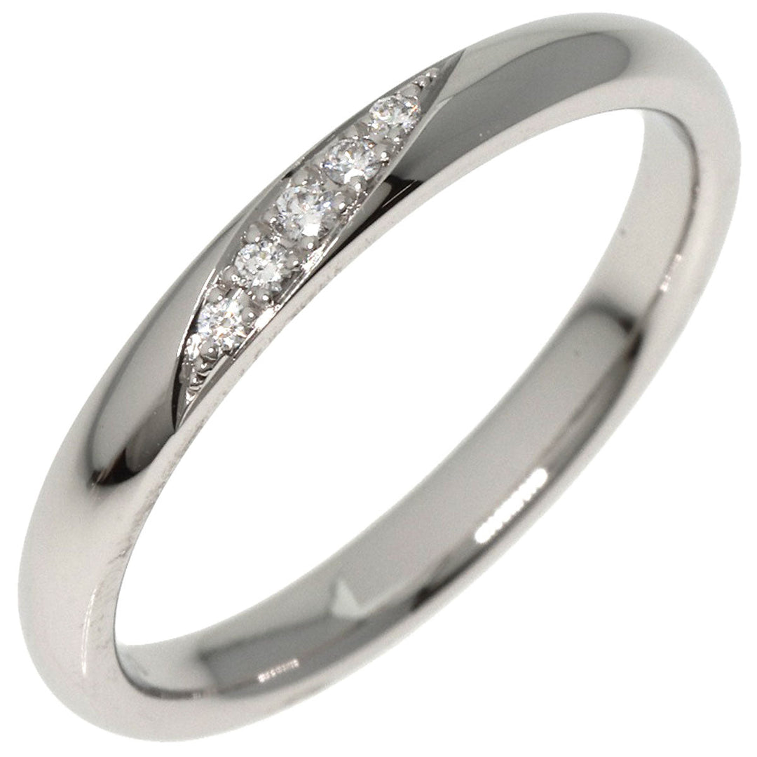 ROYAL ASSCHER Ring PT950 Silver diamond