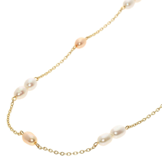 TASAKI Necklace 18K Yellow Gold gold Pearl Women Used Authentic