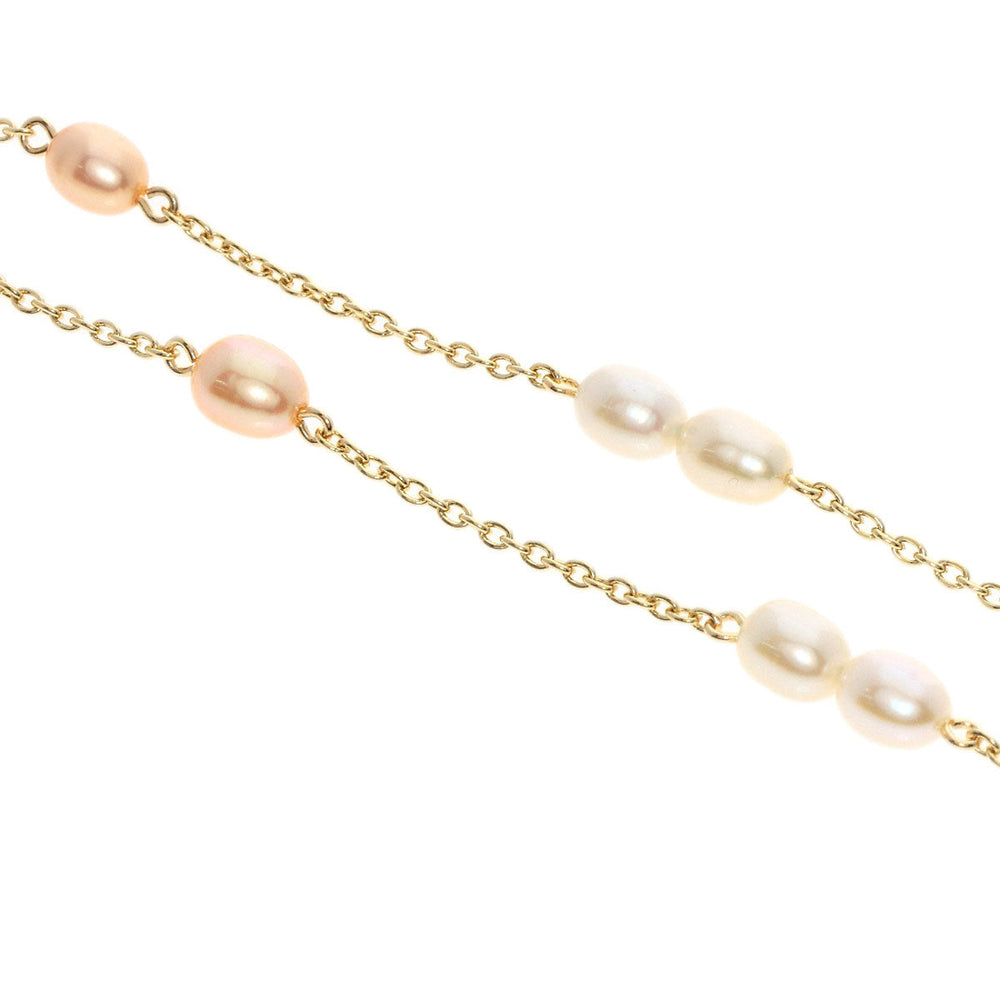 TASAKI Necklace 18K Yellow Gold gold Pearl Women Used Authentic