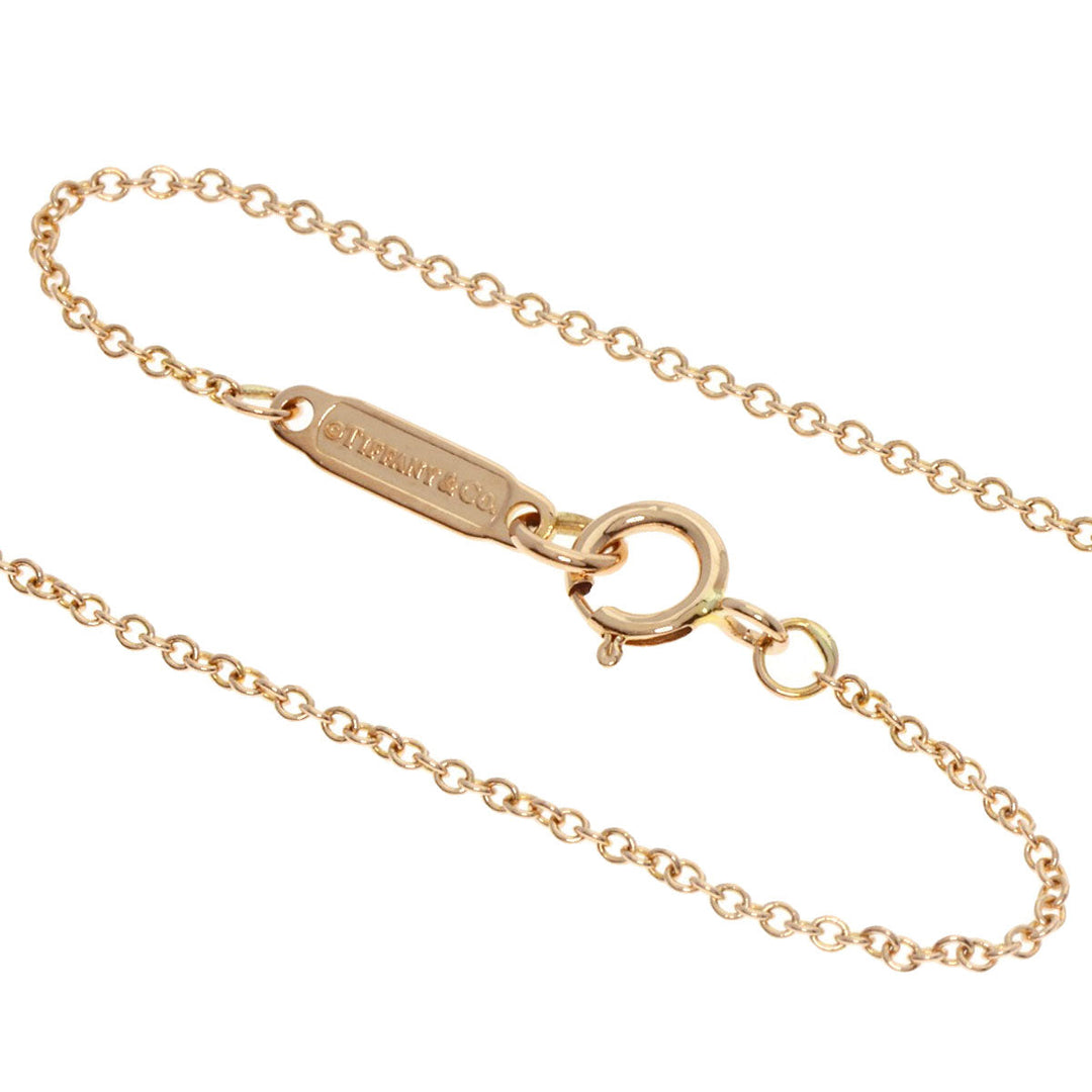 TIFFANY&Co. Necklace 18K Pink Gold gold Atlas Open Medallion Women Used Authentic