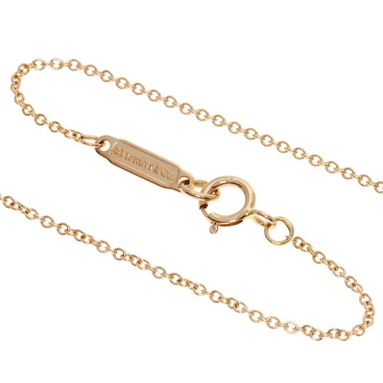 TIFFANY&Co. Necklace 18K Pink Gold gold Atlas Open Medallion Women Used Authentic