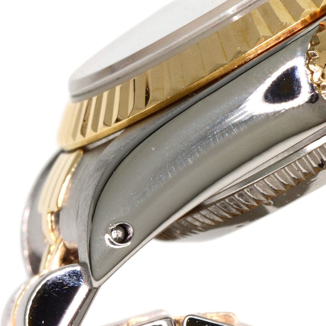 ROLEX Watches Mechanical Automatic 69173G Stainless Steel gold Datejust 10P Diamond Cherry gradation dial