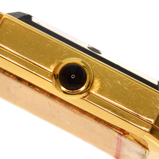 CHANEL Watches Quartz H0001 Gold Plated, GPx Leather gold Premiere black dial Women Used Authentic