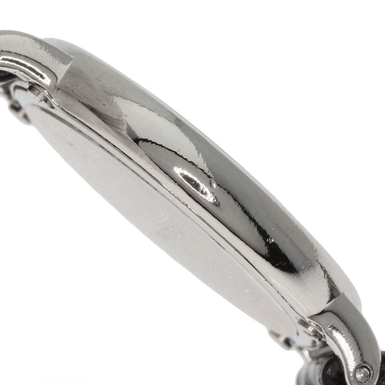 SEIKO Watches Quartz GTWF001 PT900, leather Silver CREDOR Maker Complete Silver dial Women Used Authentic