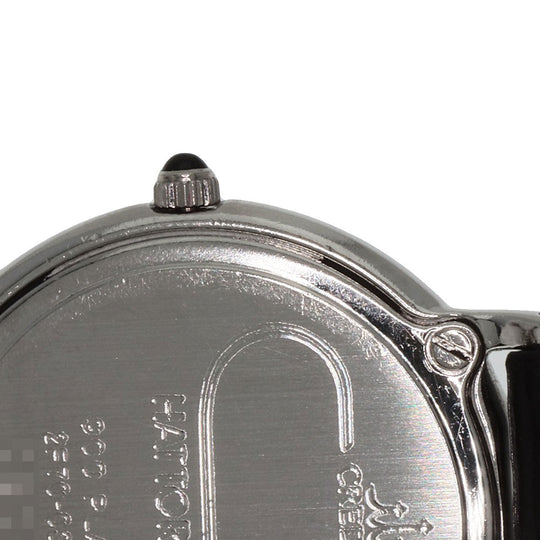 SEIKO Watches Quartz GTWF001 PT900, leather Silver CREDOR Maker Complete Silver dial Women Used Authentic