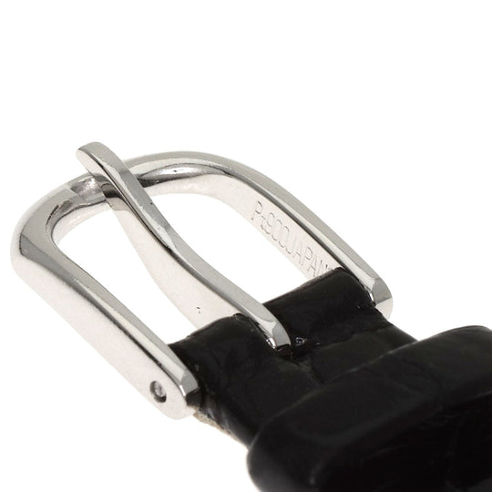 SEIKO Watches Quartz GTWF001 PT900, leather Silver CREDOR Maker Complete Silver dial Women Used Authentic