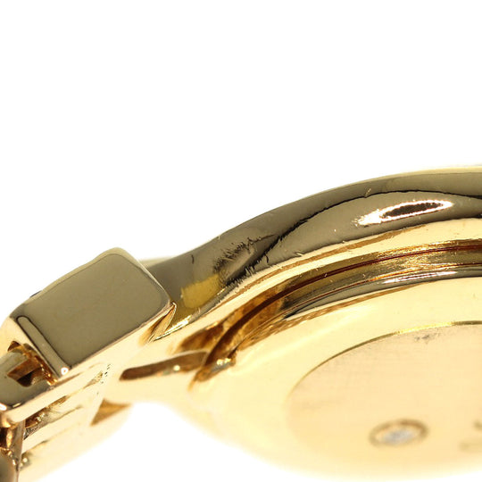 Chopard Watches Quartz 104617 K18YG, K18YG, Diamond gold Bucket Diamond gold dial Women Used Authentic