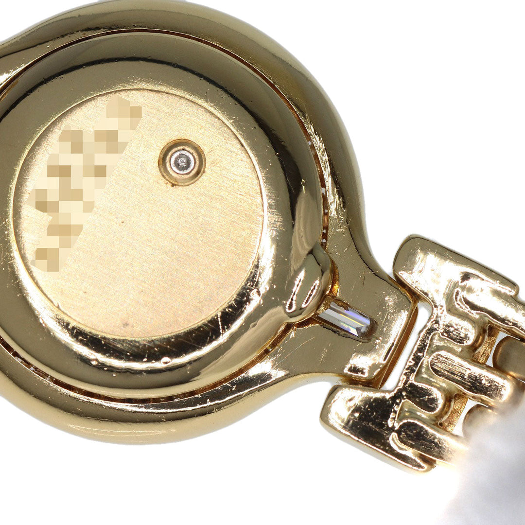 Chopard Watches Quartz 104617 K18YG, K18YG, Diamond gold Bucket Diamond gold dial Women Used Authentic
