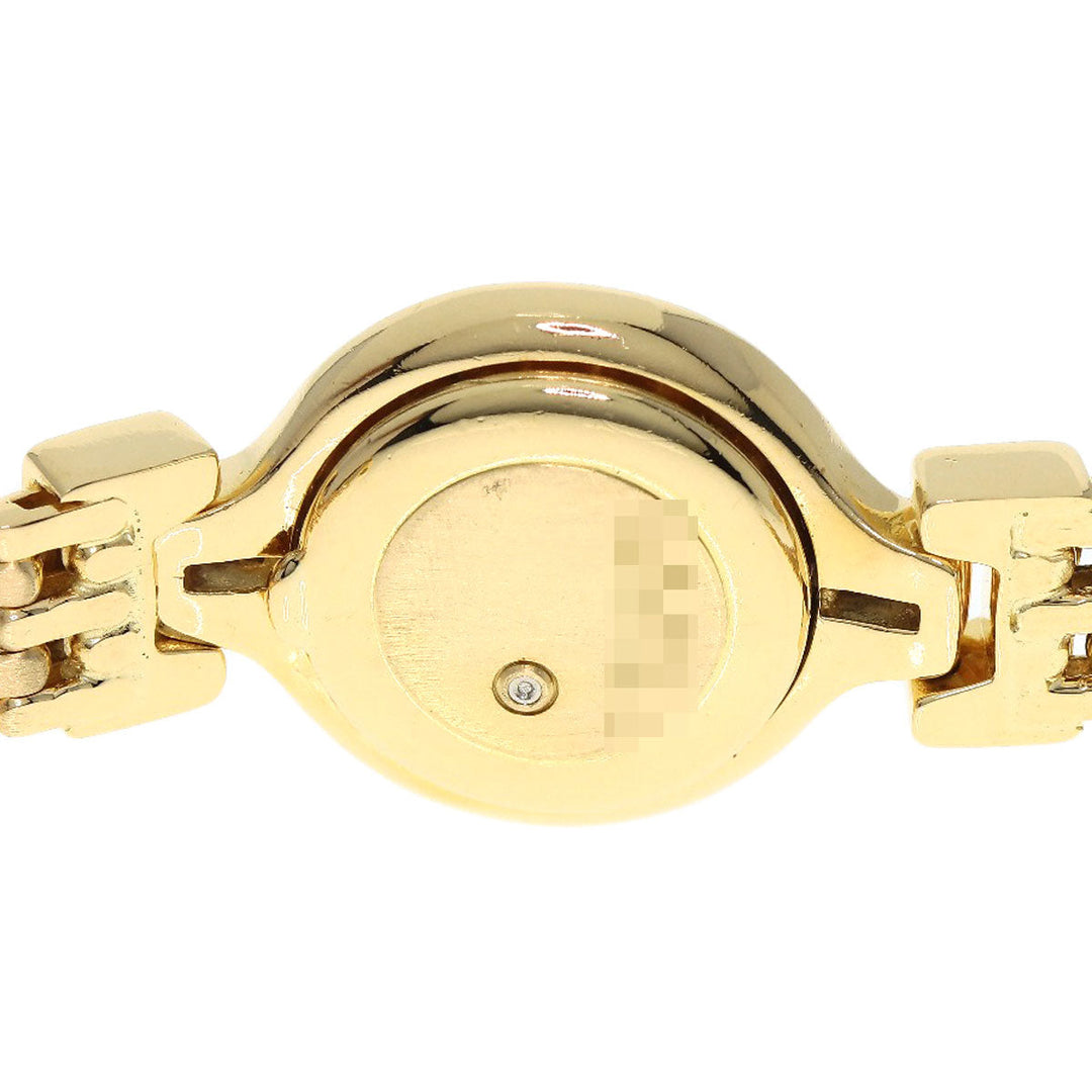 Chopard Watches Quartz 104617 K18YG, K18YG, Diamond gold Bucket Diamond gold dial Women Used Authentic