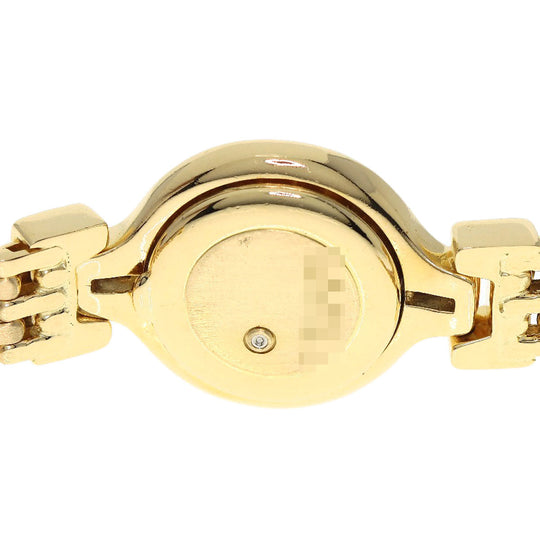 Chopard Watches Quartz 104617 K18YG, K18YG, Diamond gold Bucket Diamond gold dial Women Used Authentic