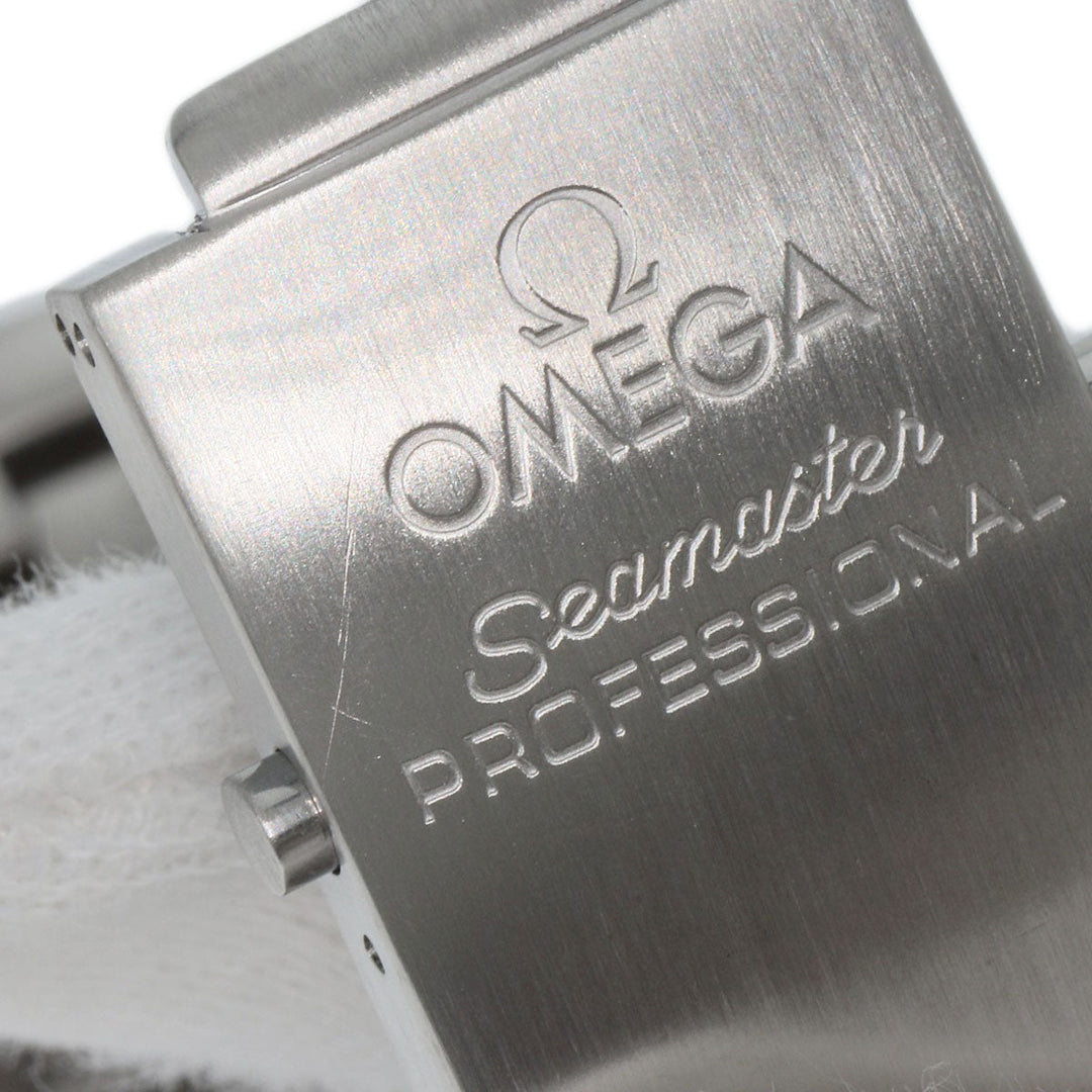 OMEGA Watches Mechanical Automatic 2599.80 Stainless Steel Silver Seamaster chronograph blue dial