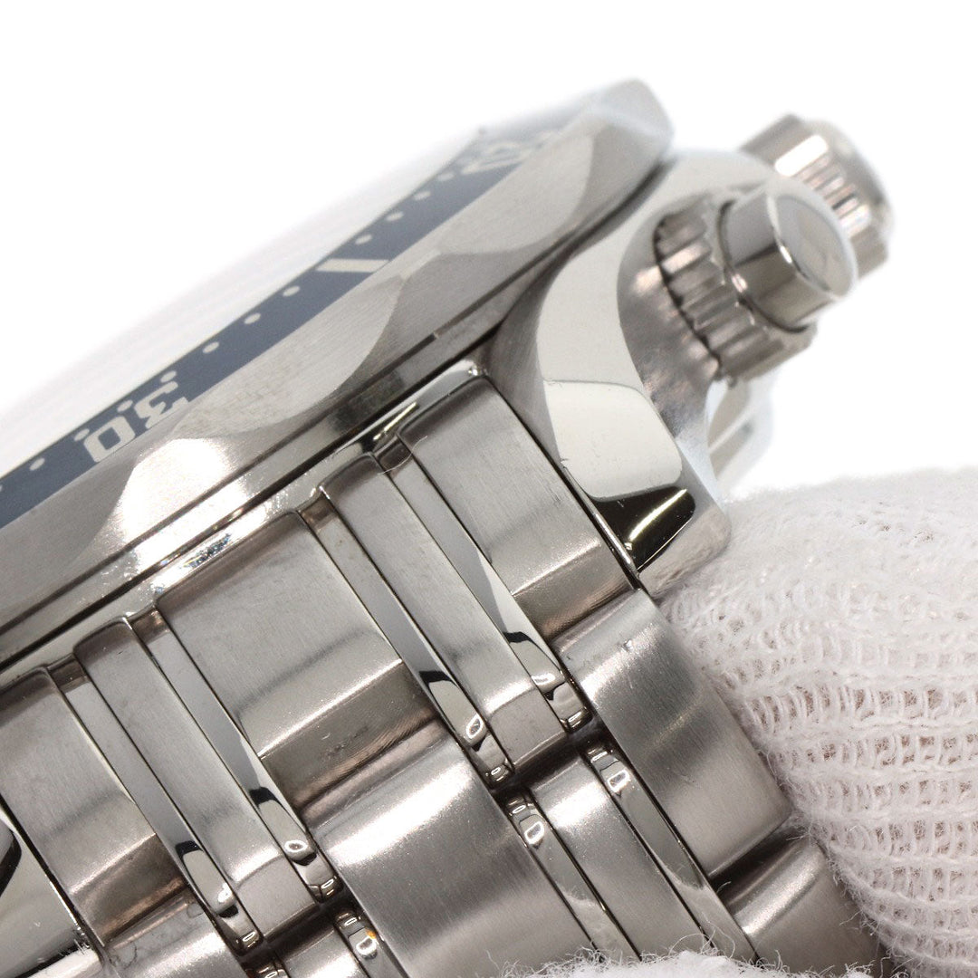 OMEGA Watches Mechanical Automatic 2599.80 Stainless Steel Silver Seamaster chronograph blue dial