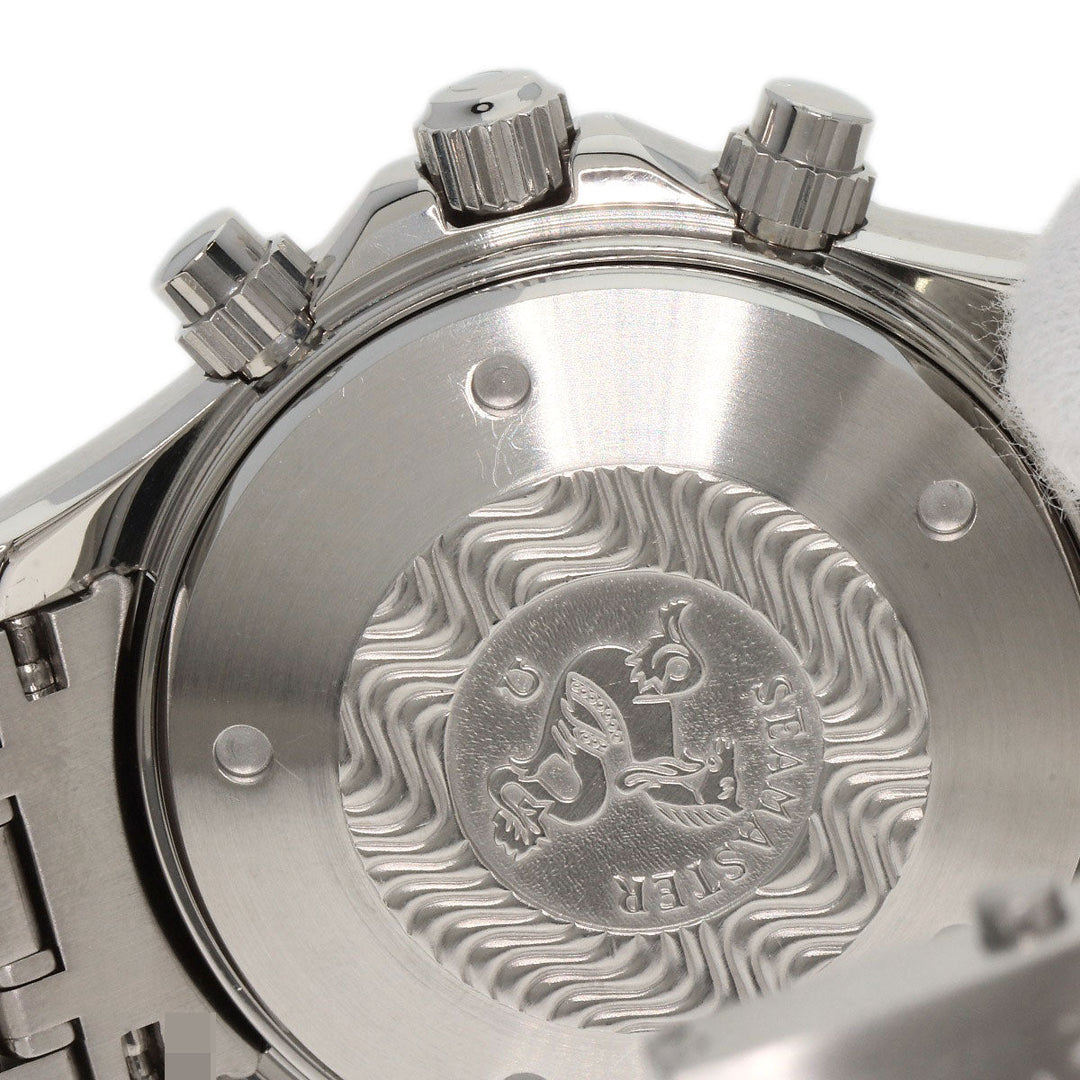 OMEGA Watches Mechanical Automatic 2599.80 Stainless Steel Silver Seamaster chronograph blue dial