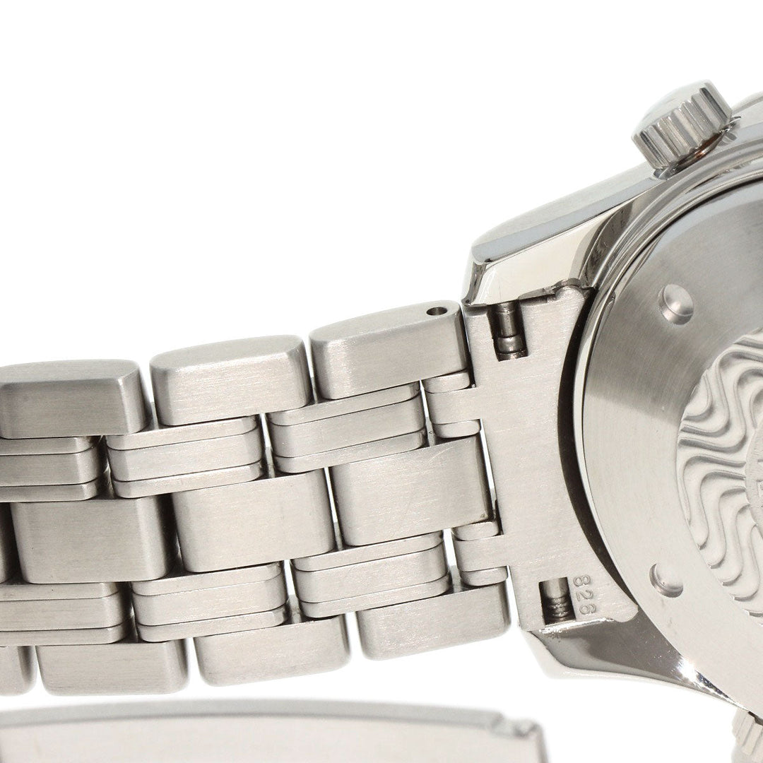 OMEGA Watches Mechanical Automatic 2599.80 Stainless Steel Silver Seamaster chronograph blue dial