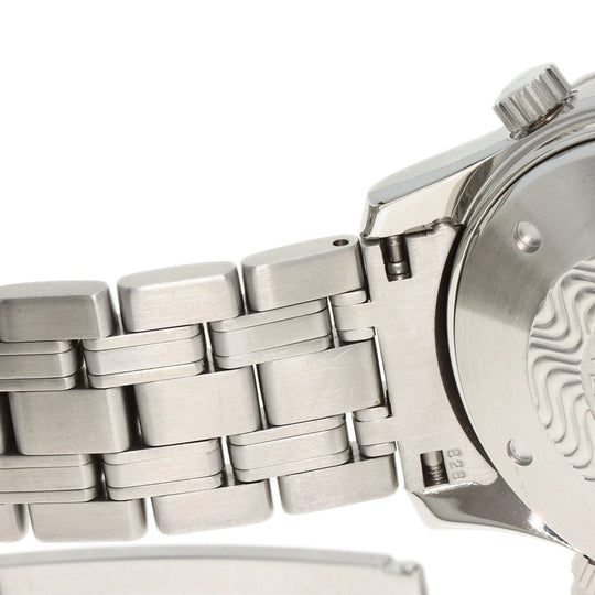 OMEGA Watches Mechanical Automatic 2599.80 Stainless Steel Silver Seamaster chronograph blue dial