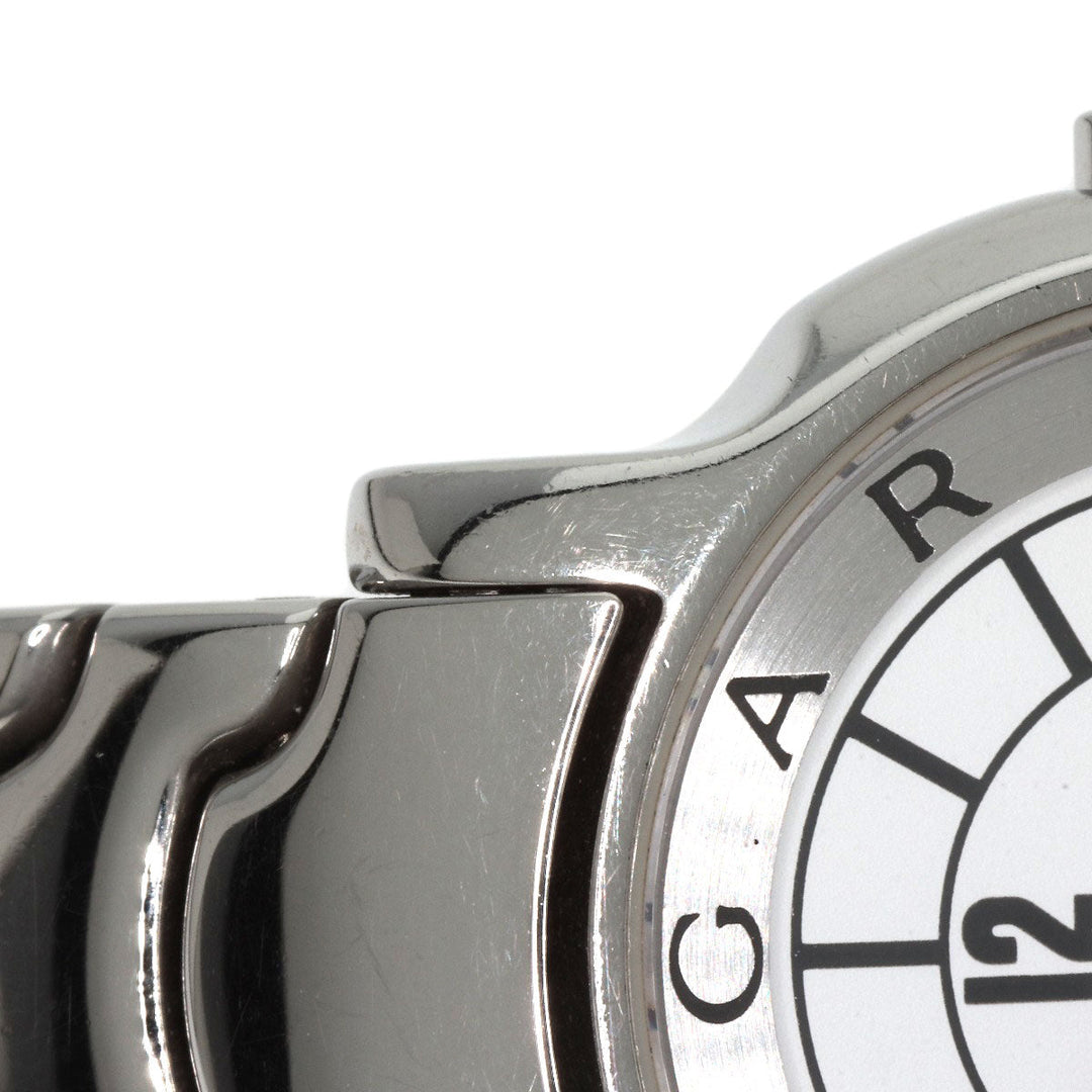 BVLGARI Watches Quartz ST29S Stainless Steel Silver Solo tempo white dial