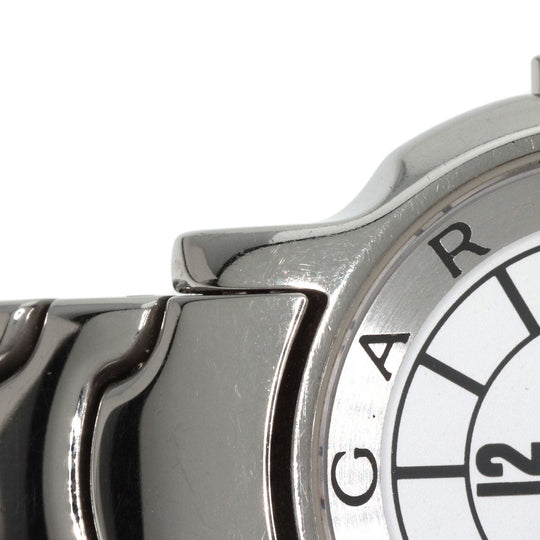 BVLGARI Watches Quartz ST29S Stainless Steel Silver Solo tempo white dial