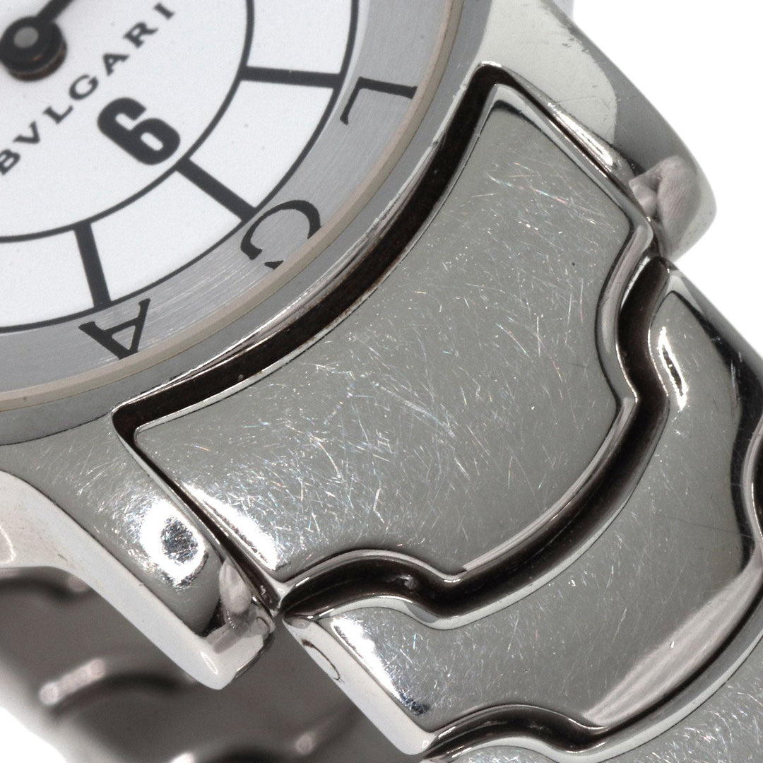 BVLGARI Watches Quartz ST29S Stainless Steel Silver Solo tempo white dial