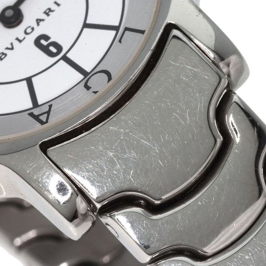 BVLGARI Watches Quartz ST29S Stainless Steel Silver Solo tempo white dial