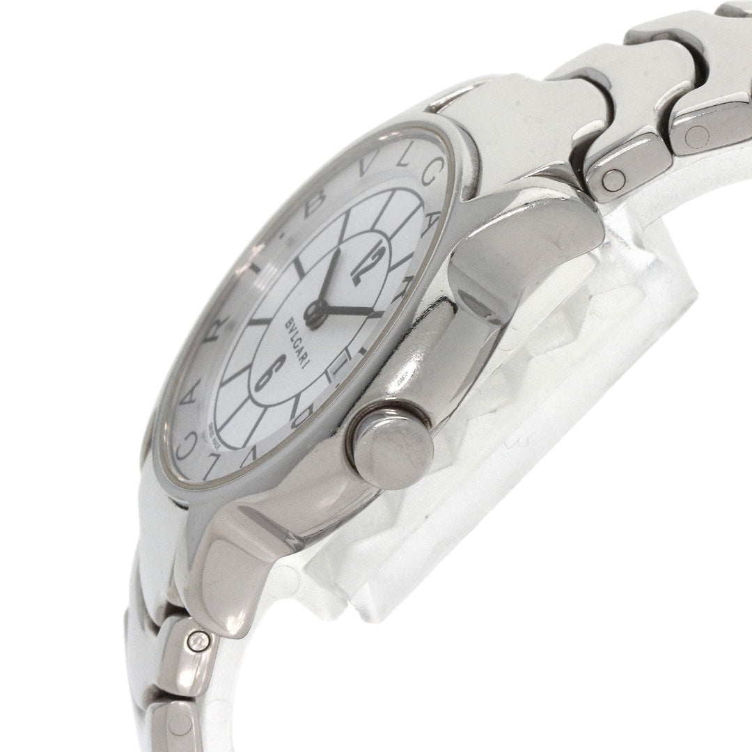 BVLGARI Watches Quartz ST29S Stainless Steel Silver Solo tempo white dial