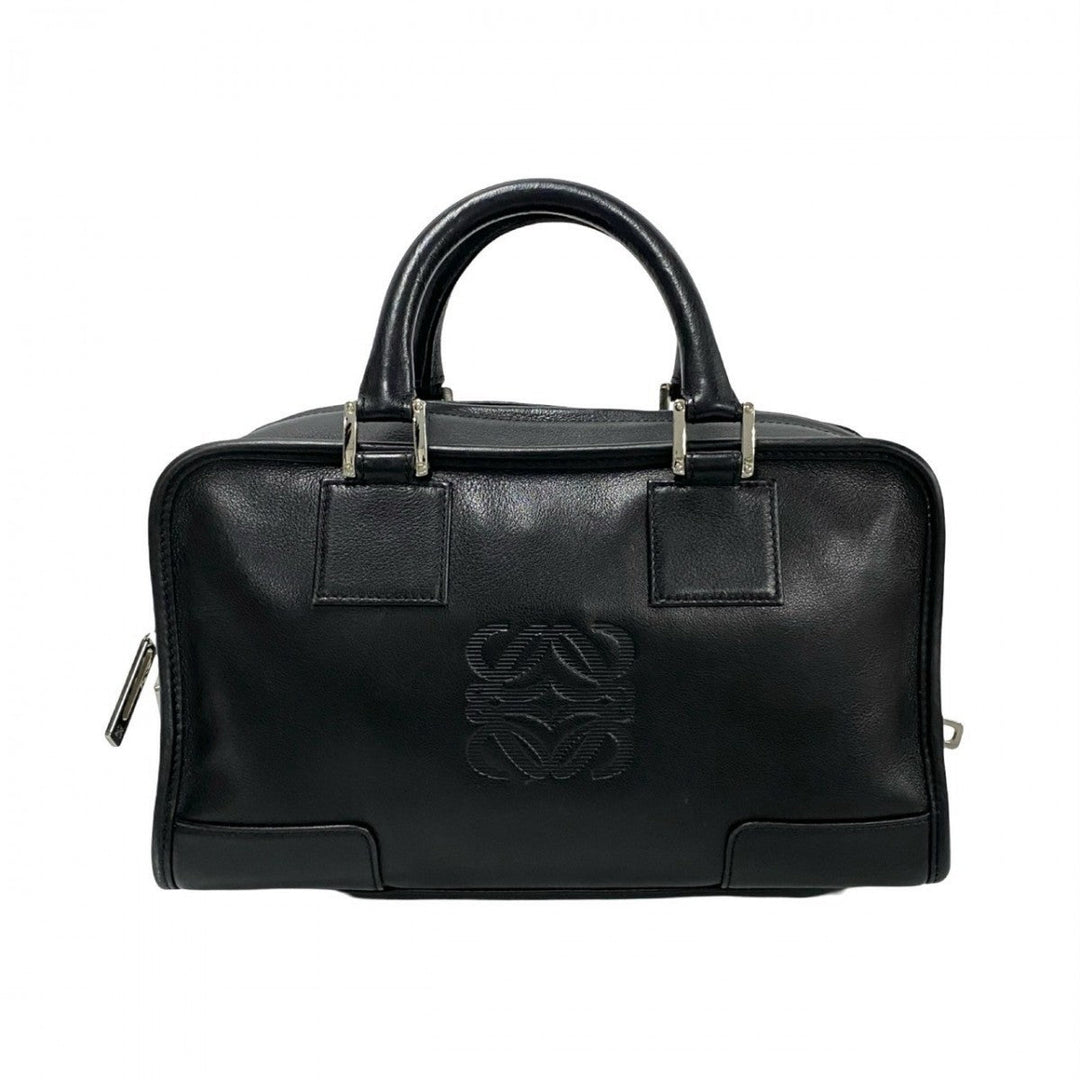 LOEWE Handbag leather black Amazona 28