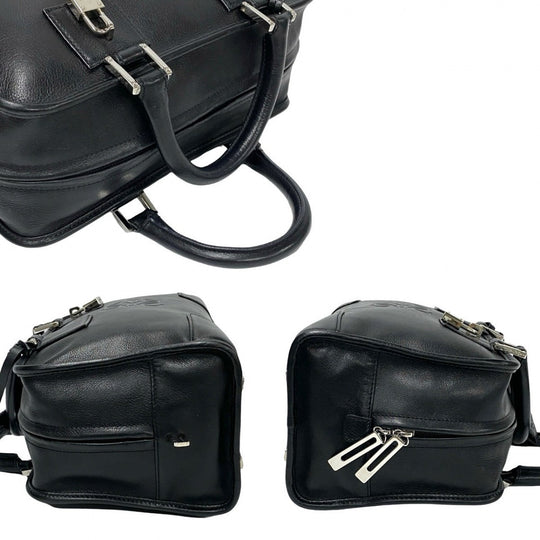 LOEWE Handbag leather black Amazona 28