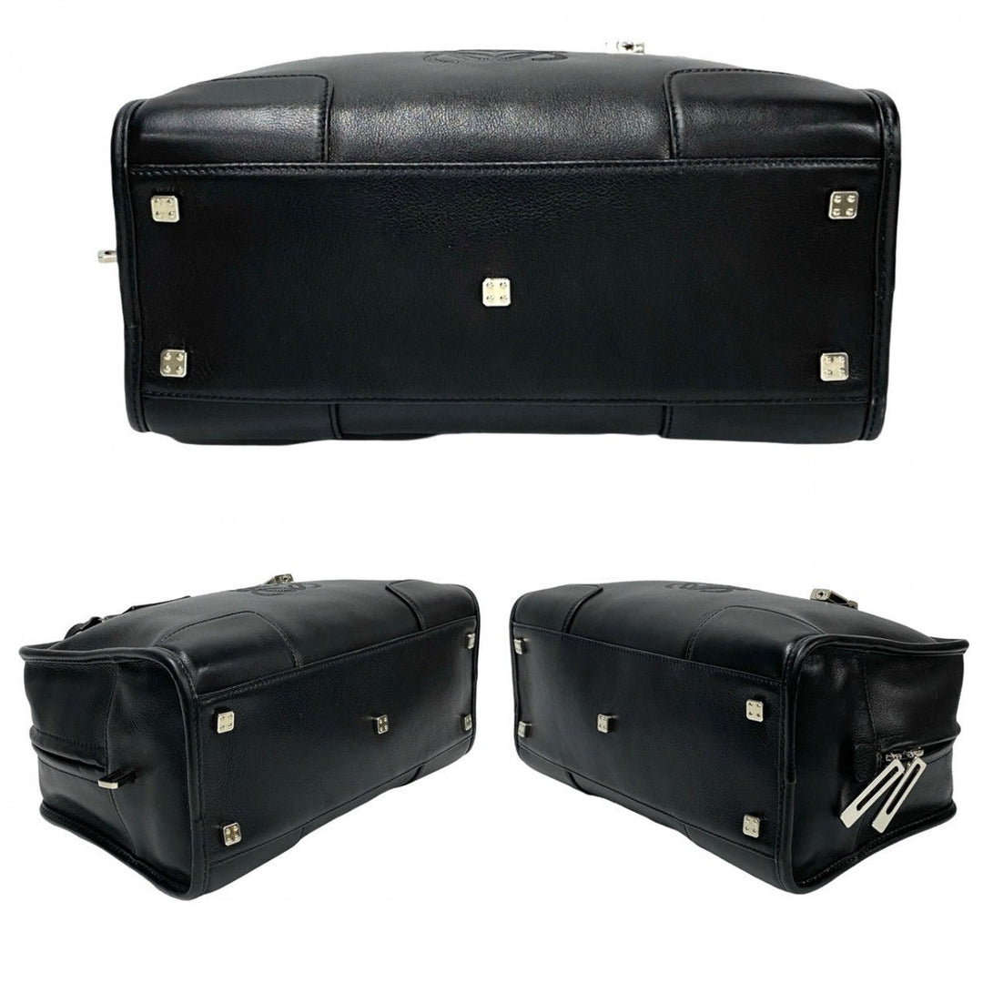 LOEWE Handbag leather black Amazona 28