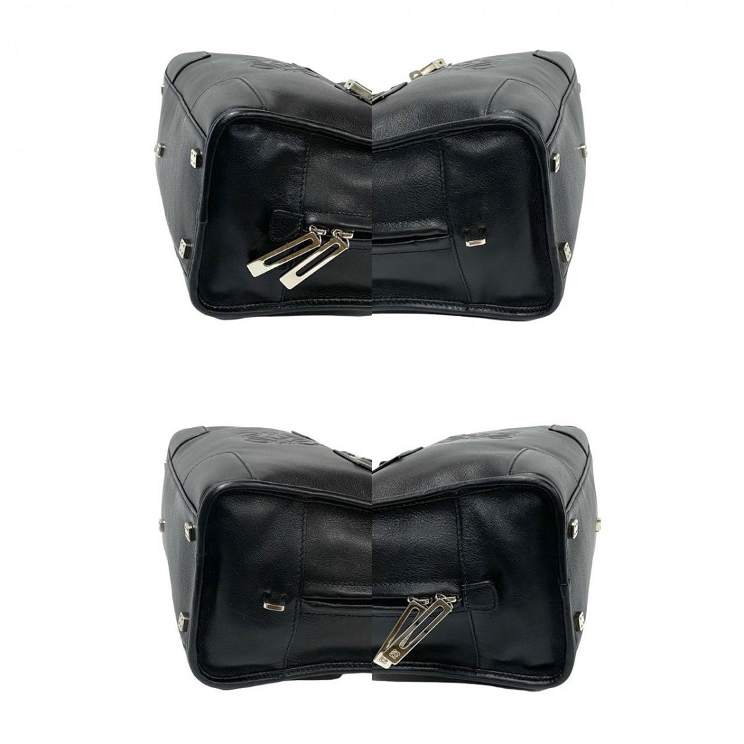 LOEWE Handbag leather black Amazona 28