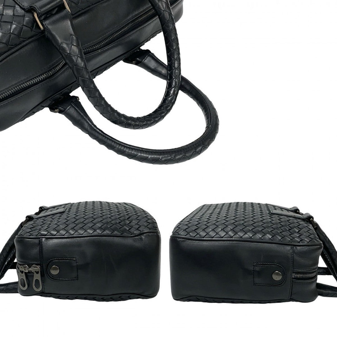 BOTTEGAVENETA Handbag leather black