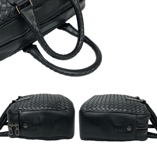 BOTTEGAVENETA Handbag leather black