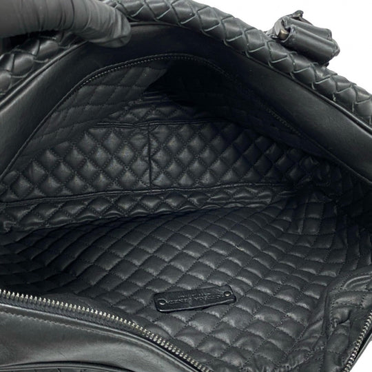 BOTTEGAVENETA Handbag leather black